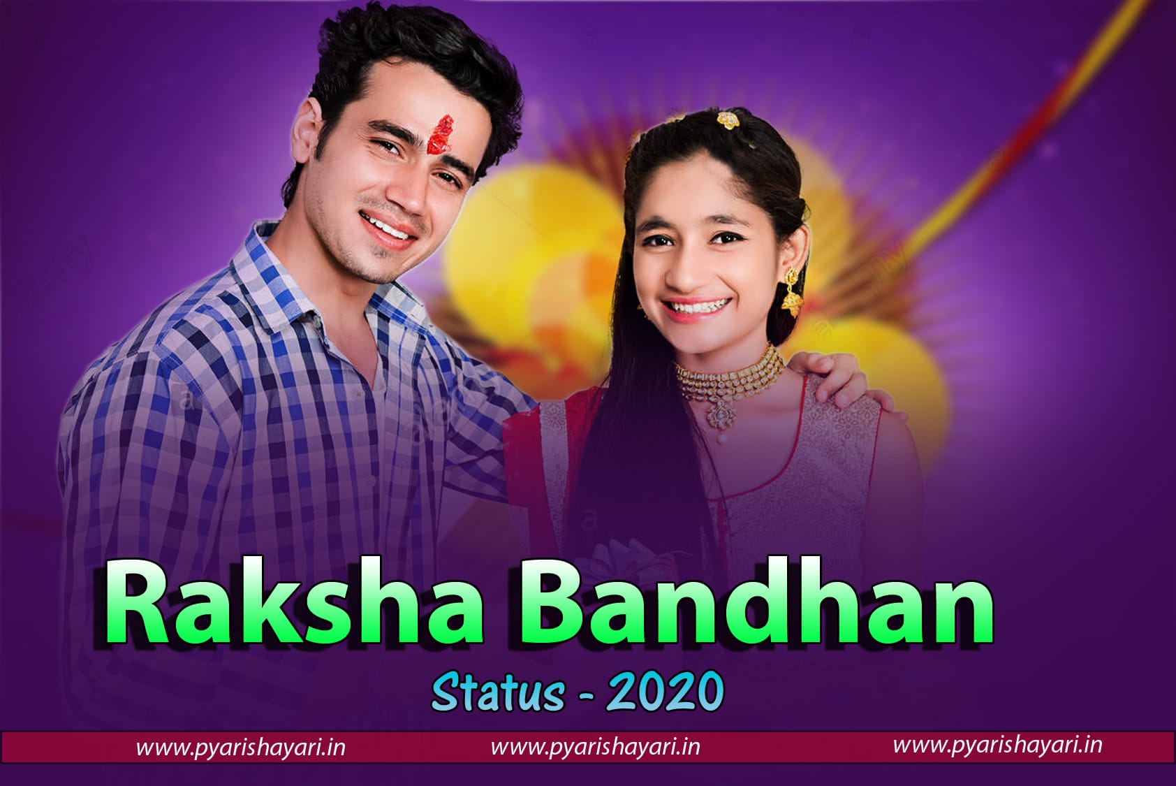 Raksha Bandhan Status 2020 - Best In Hindi with Images.