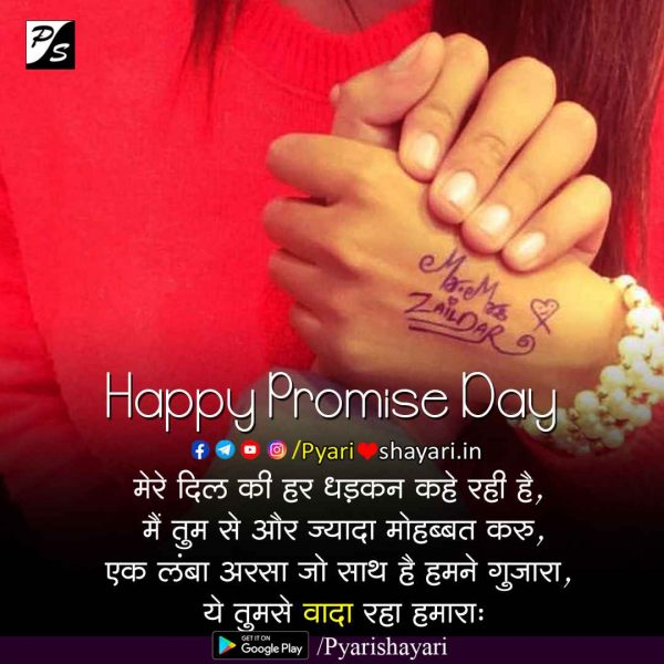 happy promise day photo